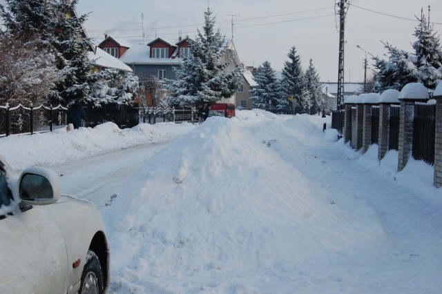 Na drogach biało.