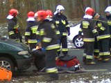 Wypadek na trasie Rakoniewice - Rostarzewo (foto)