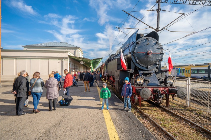 Nowy Sącz. Pociąg Wolności przemierzył Sądecczyznę i ziemię limanowską