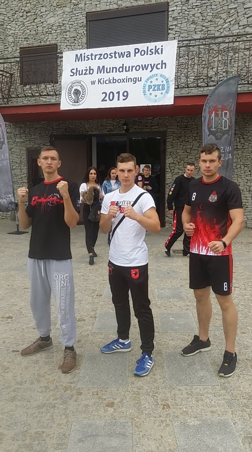 Strażacy wrócili z medalami z mistrzostw w kickboxingu