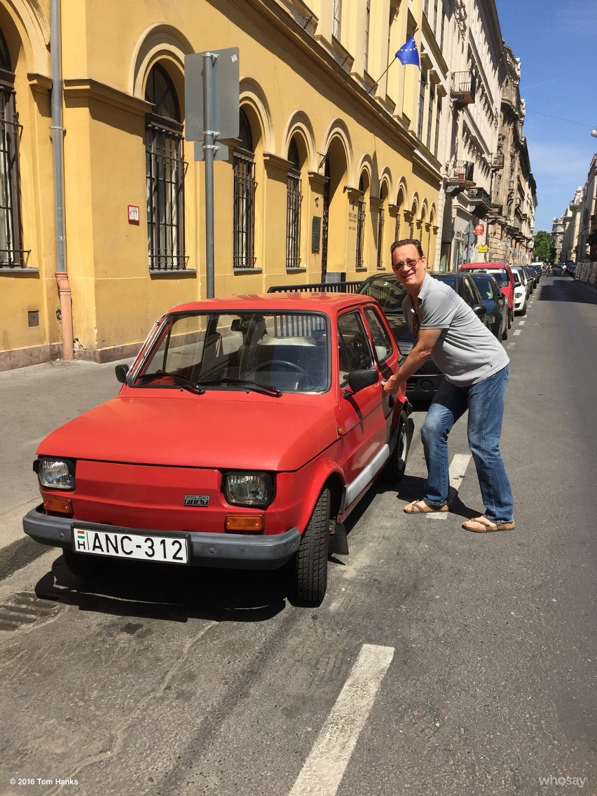 Fiat 126p dla Toma Hanksa niebawem dotrze do Bielska-Białej