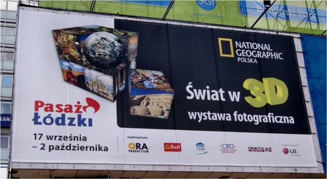 Billboard reklamujący wystawę.
fot. Mariusz Reczulski