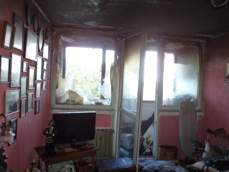 Lubin: Dlaczego mieszkanie spłonęło?