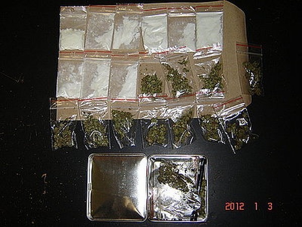 Racibórz: sześciu zatrzymanych za marihuanę i amfetaminę [ZDJĘCIA]