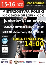 Mistrzostwa Polski w Kicboxingu w Bełchatowie w najbliższy weekend