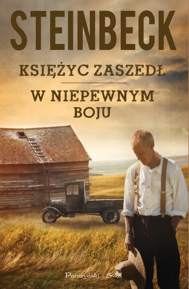 John Steinbeck "Księżyc zaszedł. W niepewnym boju" - wygraj egzemplarz! [KONKURS]