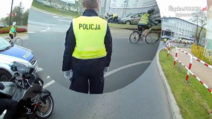 Dąbrowa G.: Poszukiwany Motocyklista, który potrącił policjanta [WIDEO, AKTUALIZACJA]