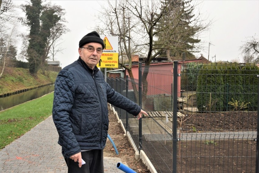 Jerzy Pochylski  prezes ROD  im. M. Kopernika ul. Basztowa w...