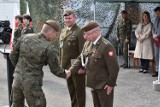 Zmiana dowódcy terytorialsów w Oświęcimiu. Uroczystość przekazania dowodzenia  w 112 Batalionie Lekkiej Piechoty WOT. Zobaczcie zdjęcia
