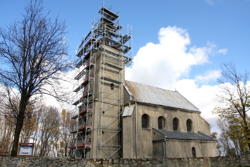 Będzin: Rozpoczął się remont kościółka na Dorotce [ZDJĘCIA]