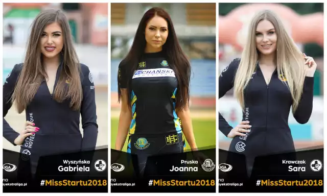 Kandydatki na Miss Startu PGE Ekstraligi 2018