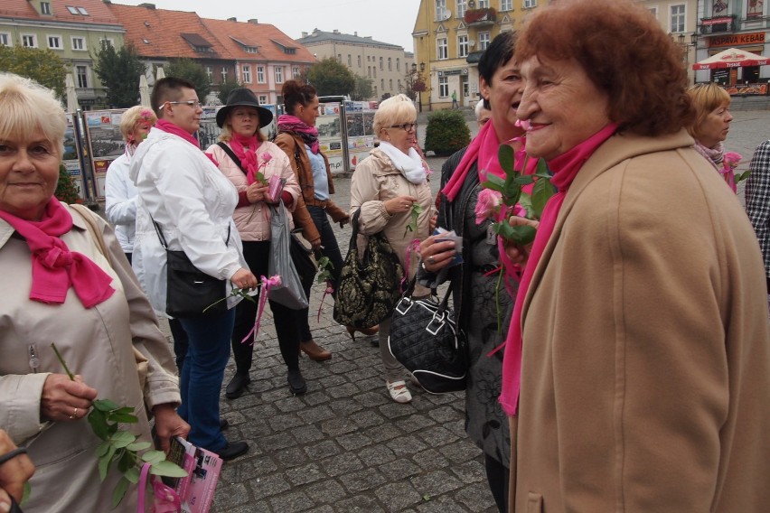 Marsz Różowej Wstążki w Gnieźnie