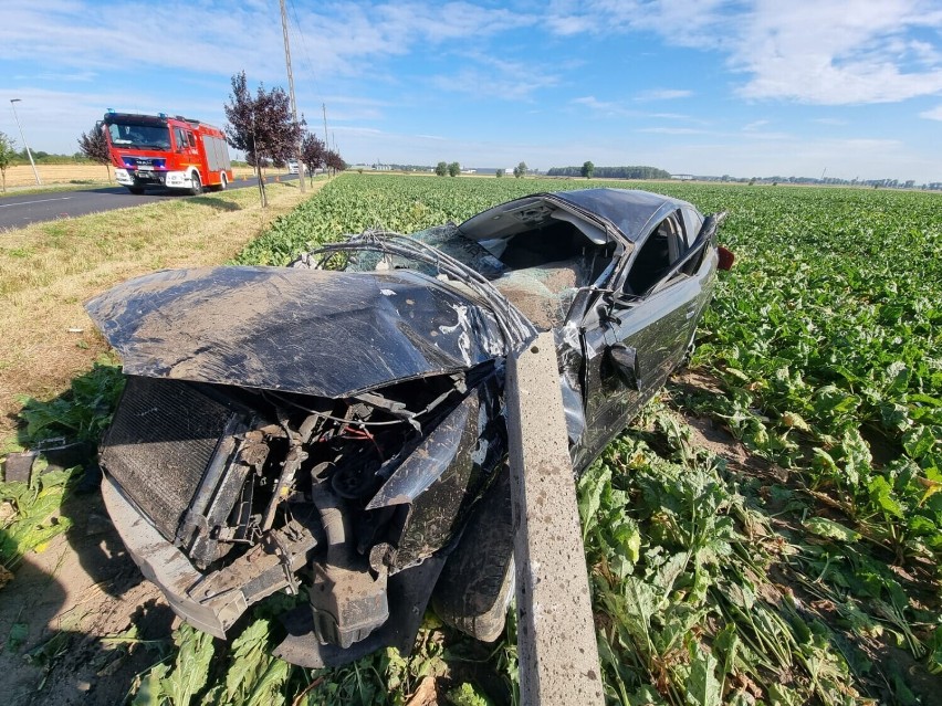 Nowe informacje w sprawie wypadku w Młyniewie. Kierowca był pijany 