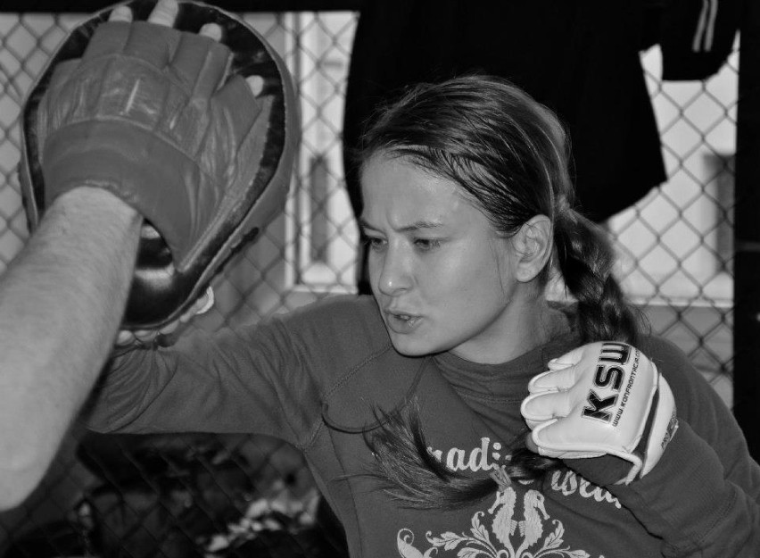 KSW 21: Karolina Kowalkiewicz trenuje przed walką; fot. P. Ciastek