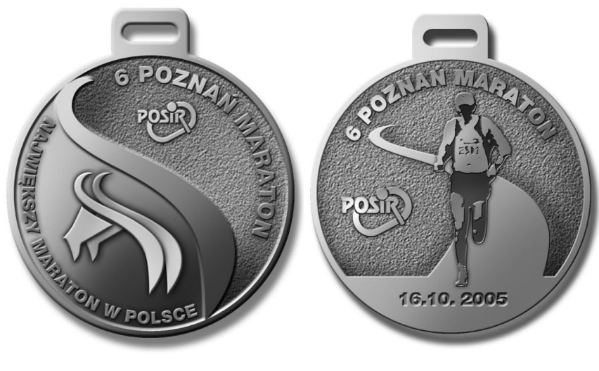 Poznań Maraton: jak zmieniały się medale (Poznań Maraton...