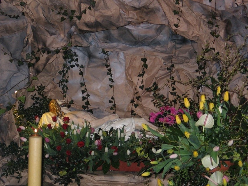 Grób Pański w Parafii św. Jadwigi w Grodzisku [ZDJĘCIA]