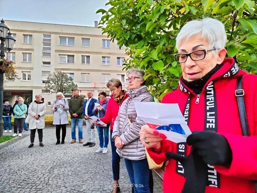 Manifestacje prounijne w Kluczborku