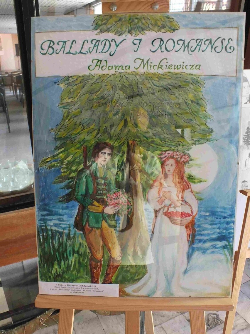 „Ballady i Romanse” Adama Mickiewicza w kilku formach artystycznych, w starachowickiej bibliotece. Zobaczcie zdjęcia