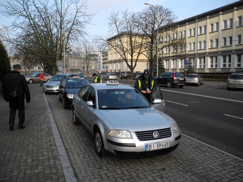 WITD Białystok kontroluje taksówki