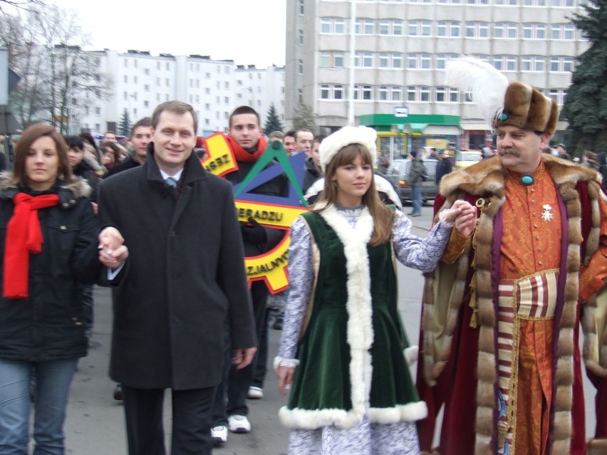 Starosta i prezydent w pierwszej parze. Fot. Piotr Andrzejak