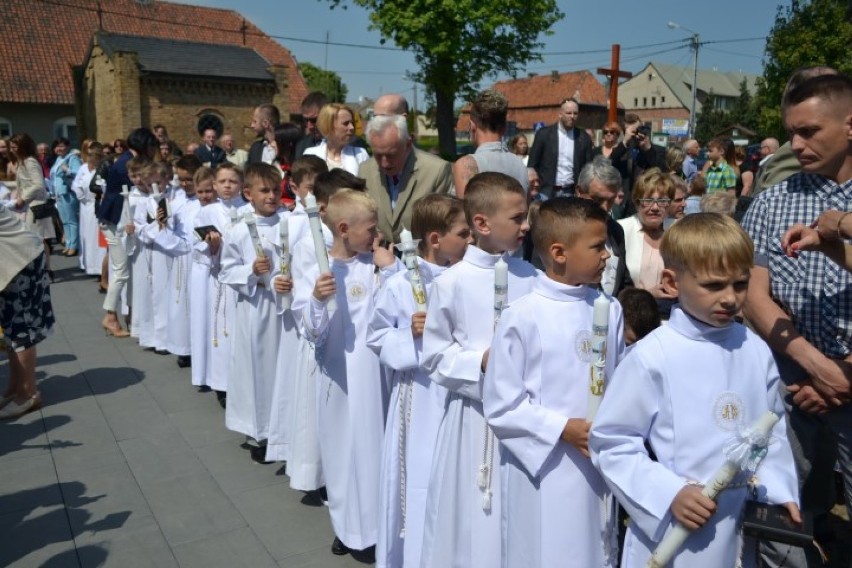 Juszkowo: I Komunia Święta  w kaplicy Parafii pw. Błogosławionego Jerzego Popiełuszki