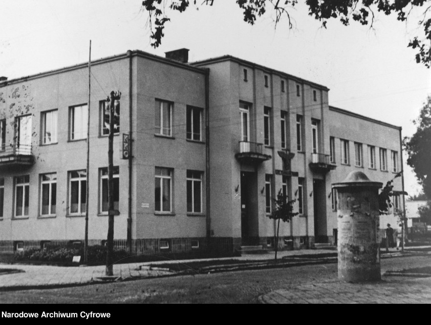 Budynek niemieckiego starostwa powiatowego, lata 1939 - 1944.