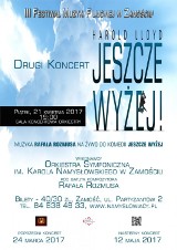 "JESZCZE WYŻEJ". III Festiwal Muzyki Filmowej  w Zamościu - Drugi Koncert!