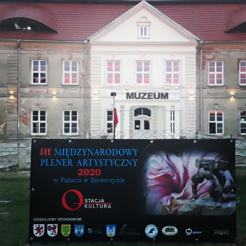 Plener  Artystyczny Stacja Kultura  2020 w Pałacu w Siemczynie