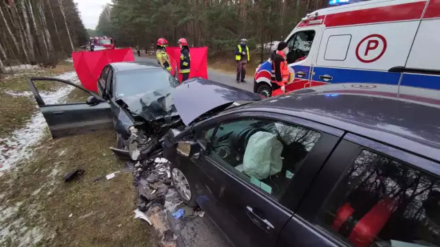 Śmiertelny wypadek w Paskrzynie w powiecie piotrkowskim 12.01.2021