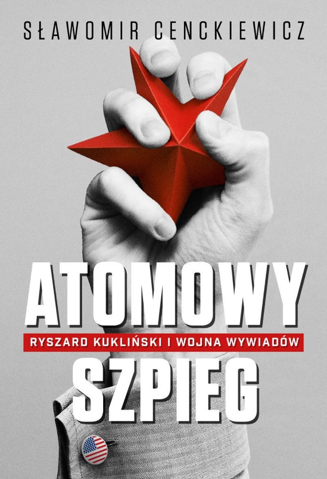 Okładka "Atomowego szpiega"