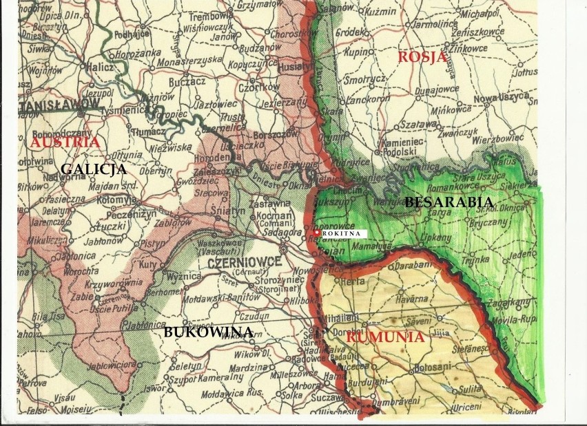 Granice państw i krajów, 1914.