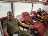 W Nadodrzańskim Oddziale Straży Granicznej w Krośnie Odrzańskim odbyła się kolejna akcja krwiodawstwa. Udało się zebrać 7,5 litra krwi