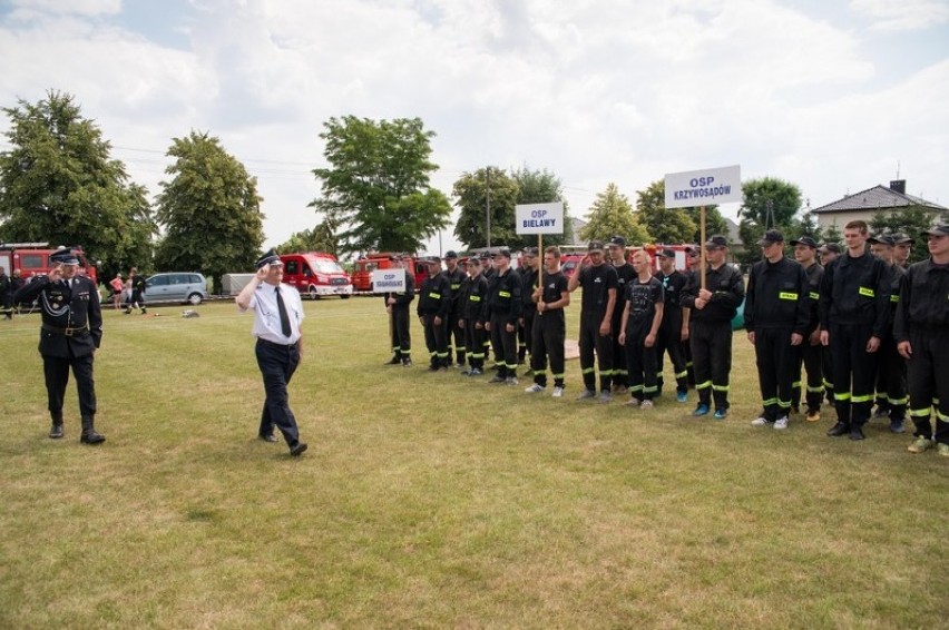 Strażacy z Ochotniczych Straży Pożarnych z gminy Gołuchów wzięli udział w Zawodach Sportowo - Pożarniczych w Tursku