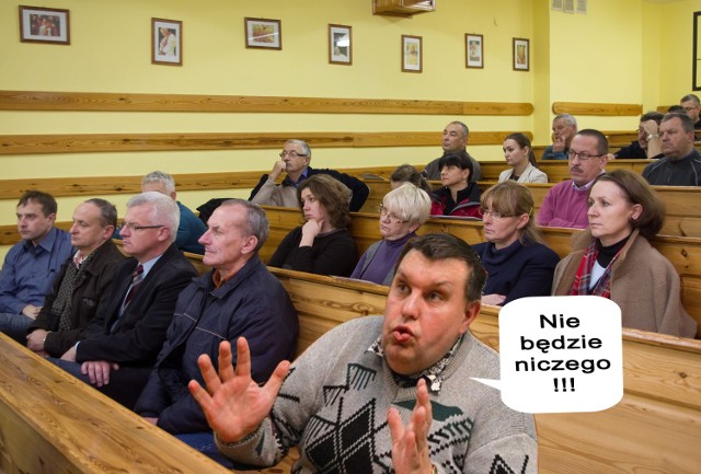 Mem z Krzysztofem Kononowiczem dotyczący protestu mieszkańców Łodzierzy