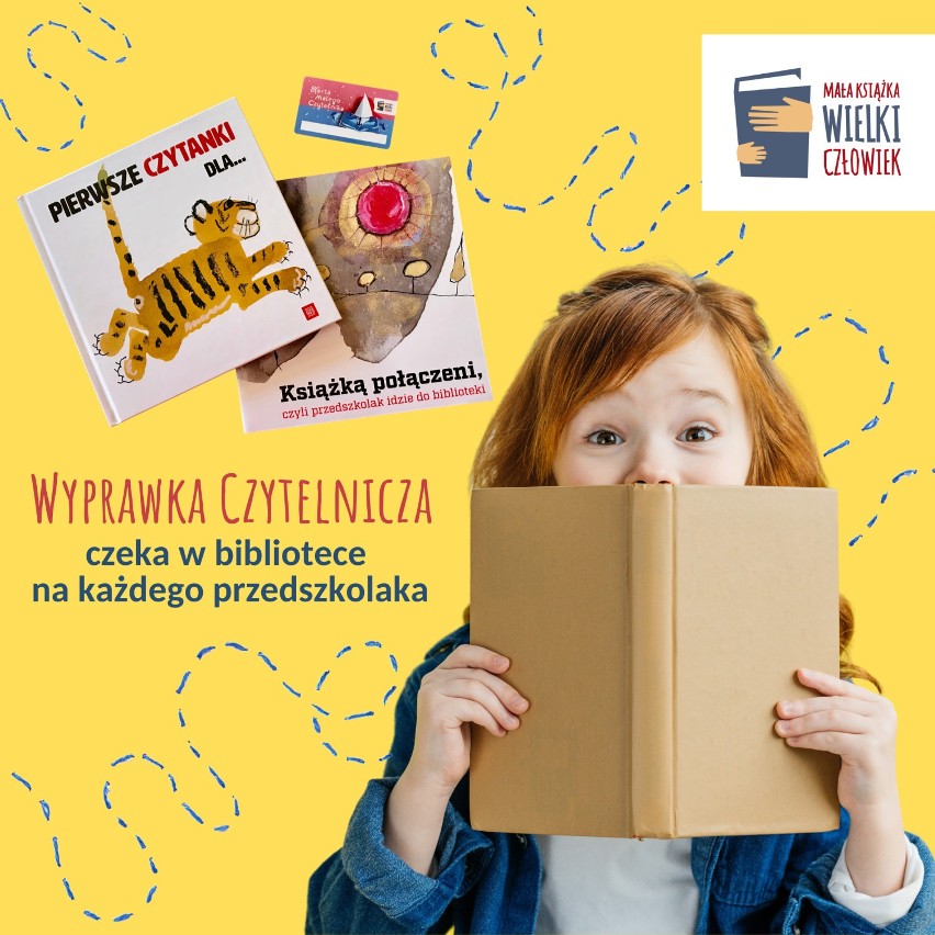 Malbork. Biblioteka miejska zaprasza dzieci do udziału w projekcie "Mała książka - wielki człowiek" 