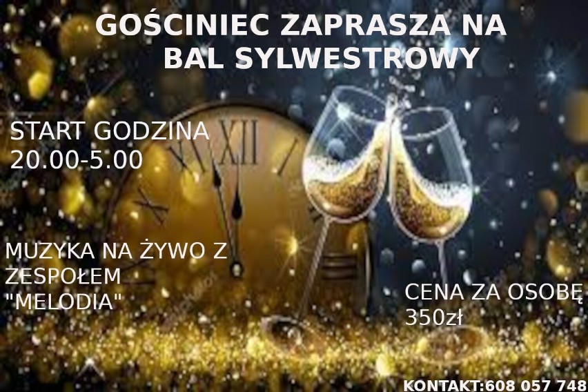 Sylwester 2022 we Włocławku i regionie. Tu można powitać 2023 rok [zdjęcia, menu, ceny]