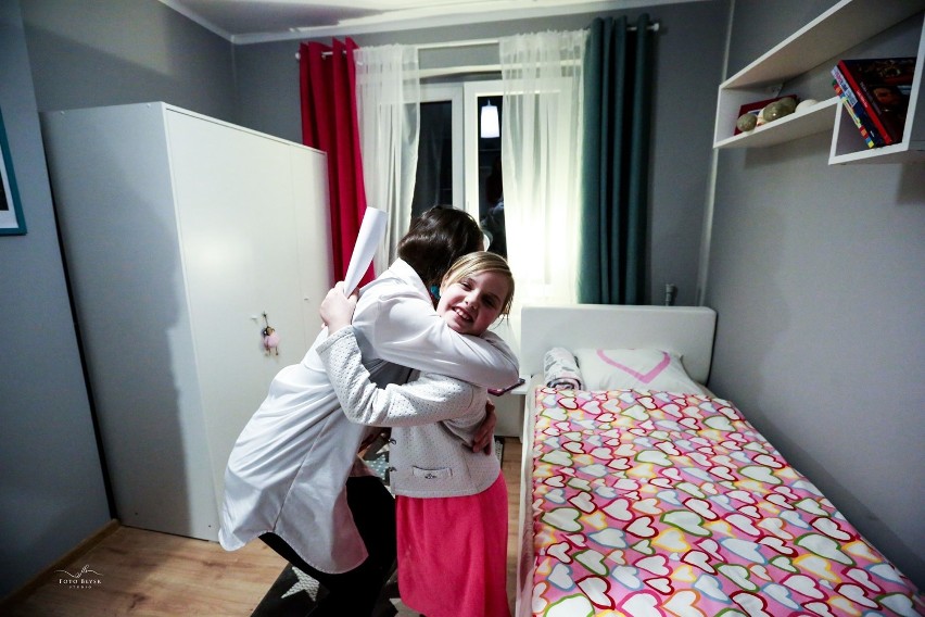 Piękne Anioły wyremontowały pokój 9-letniej Sandry w Żorach
