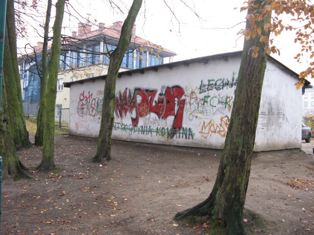 Nie zawsze graffiti zdobi ścianę
