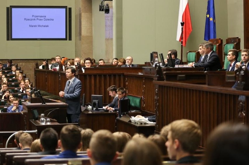 Dzięki uczestnictwu w posiedzeniu Sejmu dzieci miały...