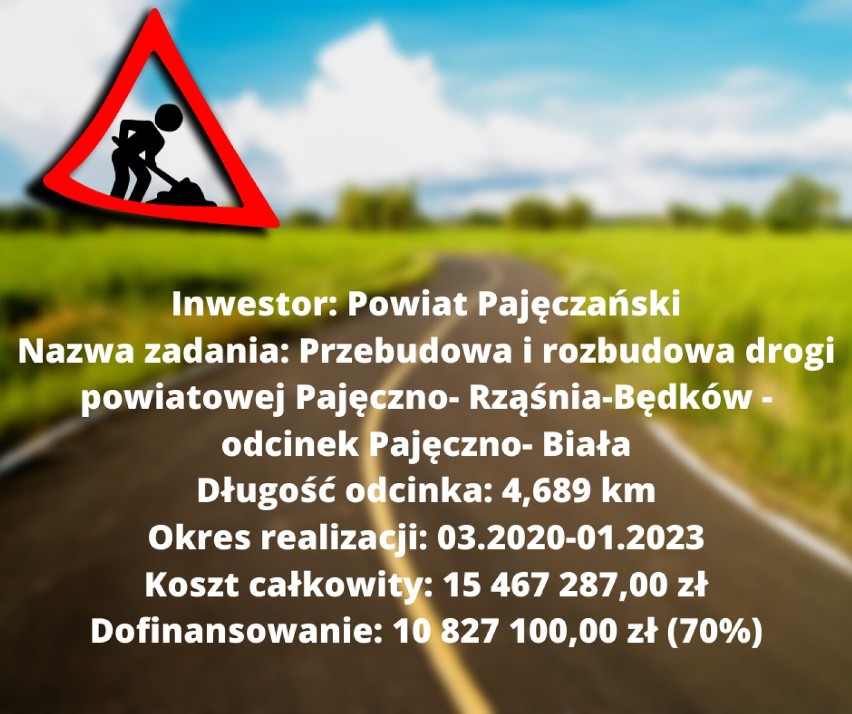 Miliony na drogi w powiatach wieluńskim, pajęczańskim i wieruszowskim. Nowe rozdanie dotacji z Funduszu Dróg Samorządowych
