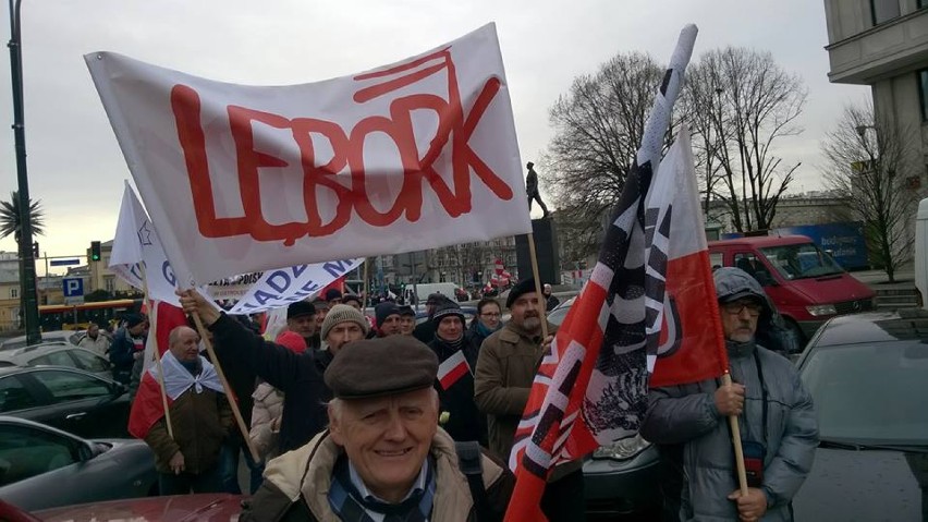 Lębork na marszu w Warszawie