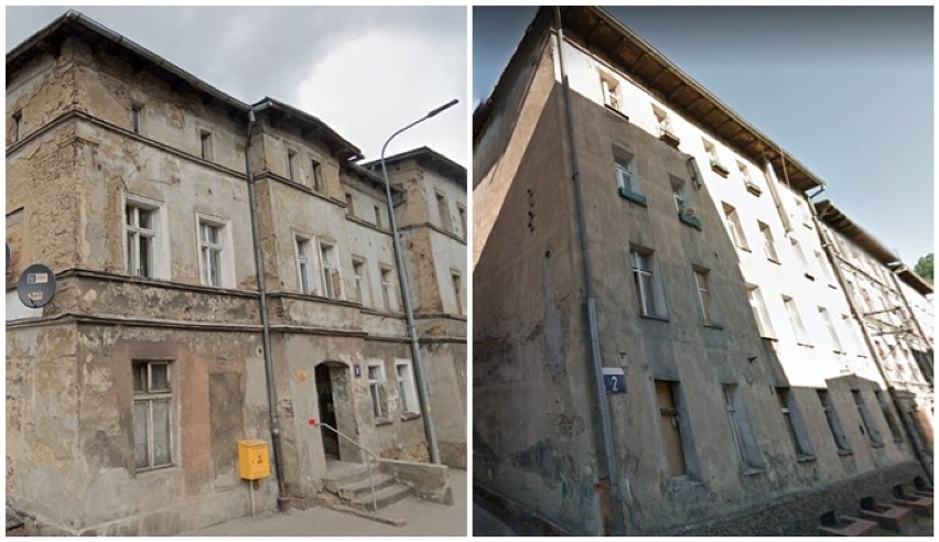 Obydwa budynki znajdują się na południu Wałbrzycha.