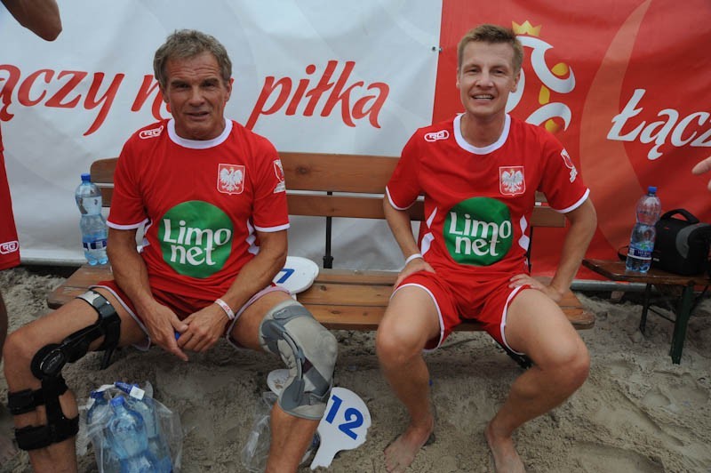 Beach soccer w Ustce: Mecz gwiazd w czasie finałów