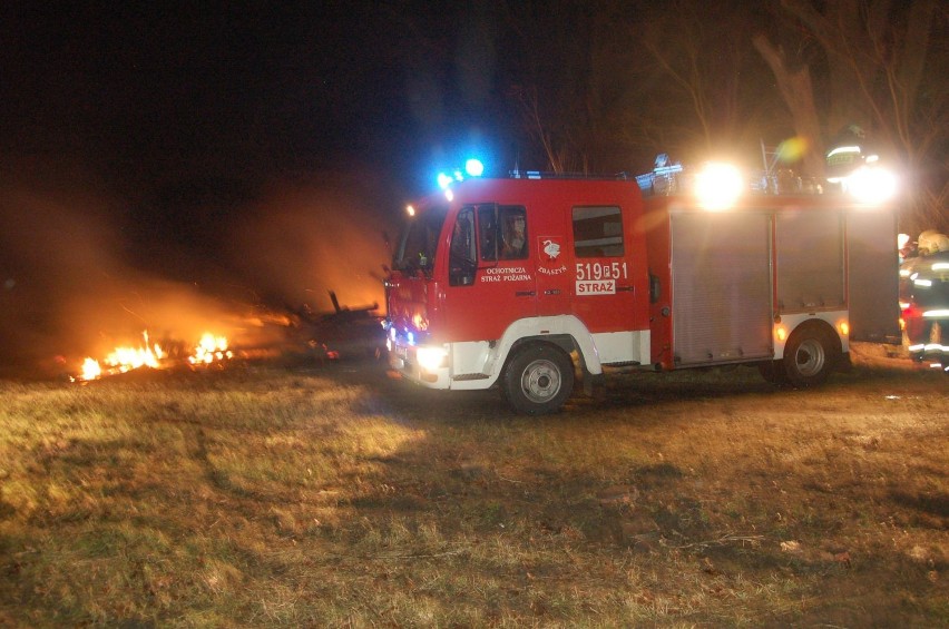 Pożar w gminie Zbąszyń. Spaliła się wieża strażacka w...