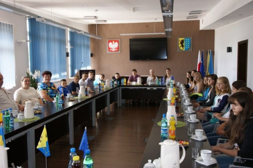 Dzieci z Ukrainy odwiedziły powiat bytowski