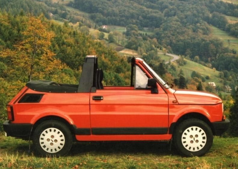 Fiat 126 cabrio zaprojektowany w bielskim ośrodku wygląda...