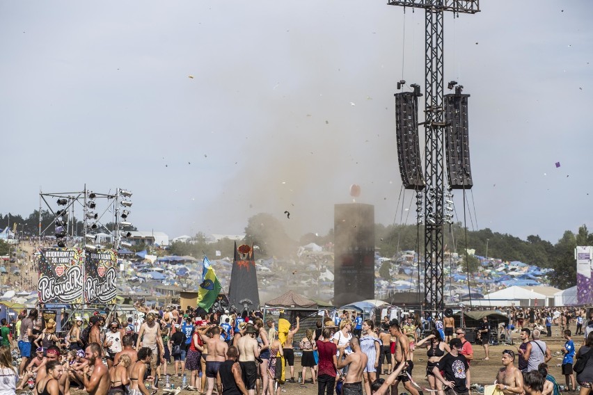 Tornado na Pol'and'Rock Festival 2018. Uważajcie na "trąby...