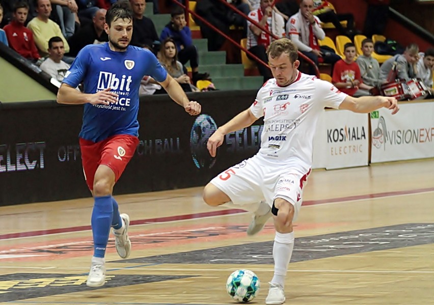 Jedyną bramkę dla GI Malepszy Futsal Leszno zdobył Sebastian Wojciechowski