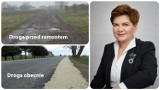 Przecieszyn: Droga na prywatnym terenie premier Szydło... za pieniądze gminy [ZDJĘCIA]