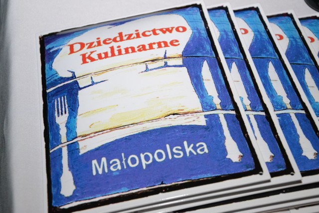 Logo – plakieta Dziedzictwa Kulinarnego Małopolski.